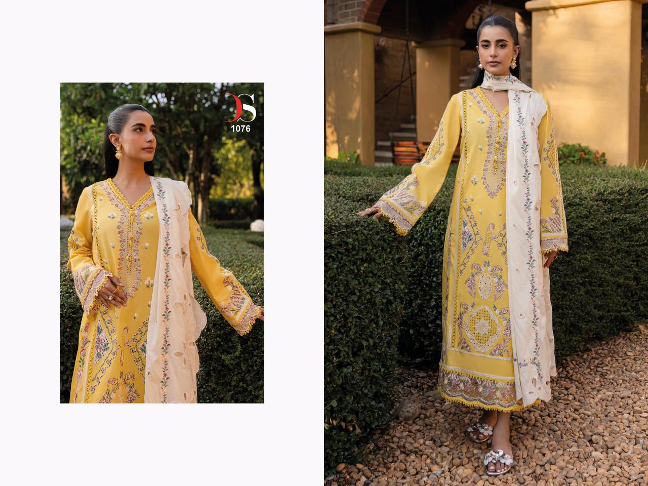 Deepsy Rangrasiya Premium Lawn 25 Catalog Cotton Dupatta online pakistani cotton salwar suit