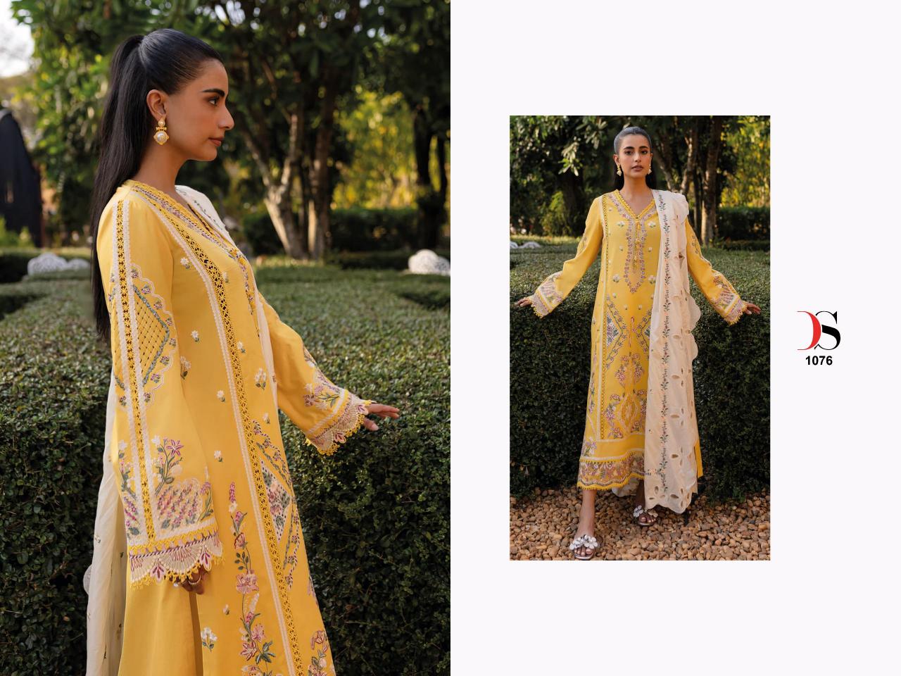 Deepsy Rangrasiya Premium Lawn 25 Catalog Cotton Dupatta online pakistani cotton salwar suit