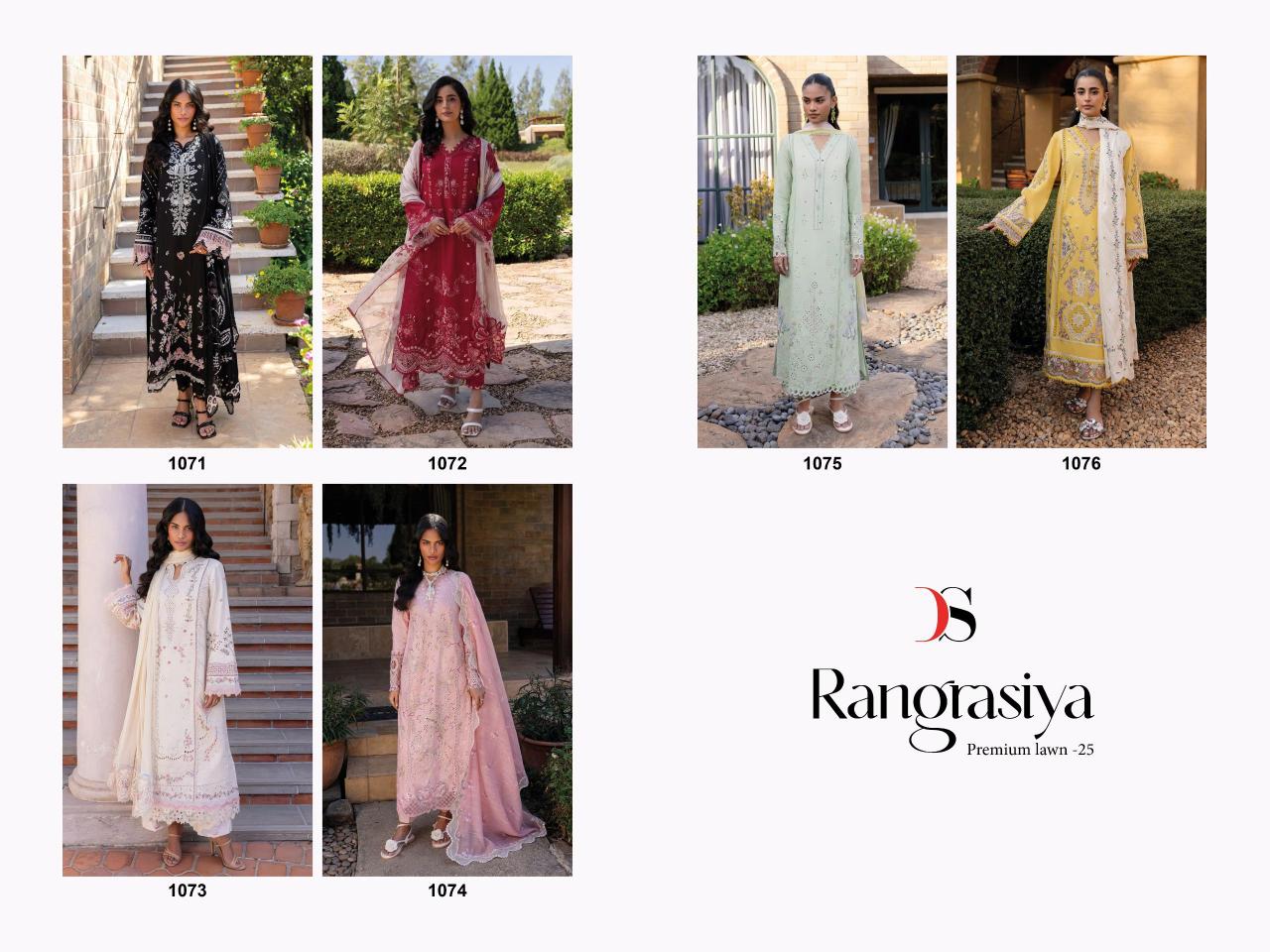 Deepsy Rangrasiya Premium Lawn 25 Catalog Cotton Dupatta online pakistani cotton salwar suit
