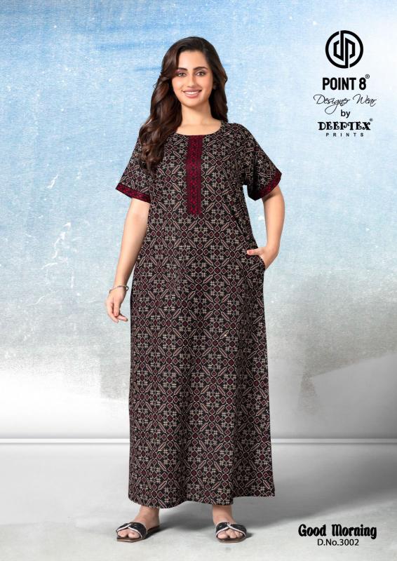 Deeptex Good Morning Vol-3 – Cotton Nighty - Wholesale Catalog