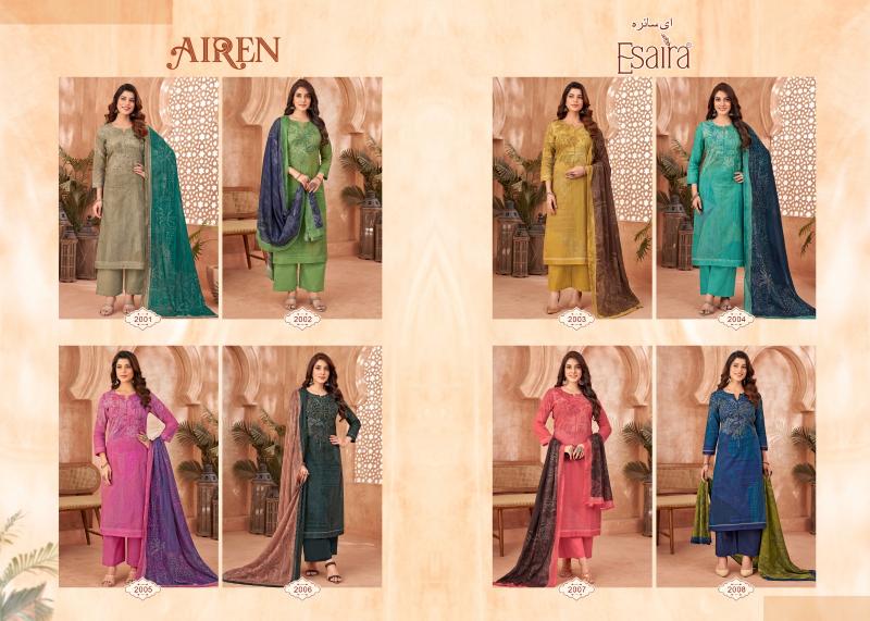 Esaira Airen Catalog wholesale dealers of salwar kameez in surat