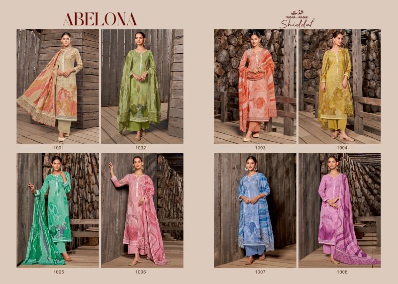 Esta Shiddat Abelona Catalog wholesale ladies salwar kameez 