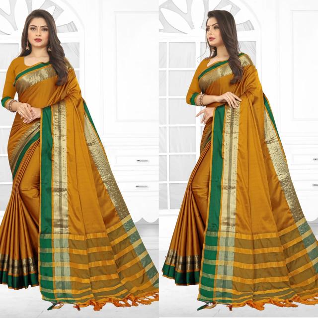 Ethosari Aura Cotton Silk vol 2 catalog designer cotton silk sarees online india