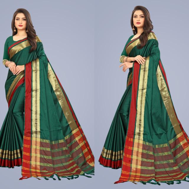 Ethosari Aura Cotton Silk vol 2 catalog designer cotton silk sarees online india