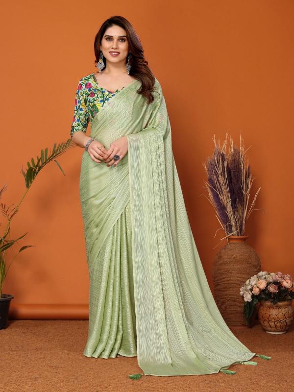 Ethosari Polyester Zari Sari catalog low range saree manufacturer in surat