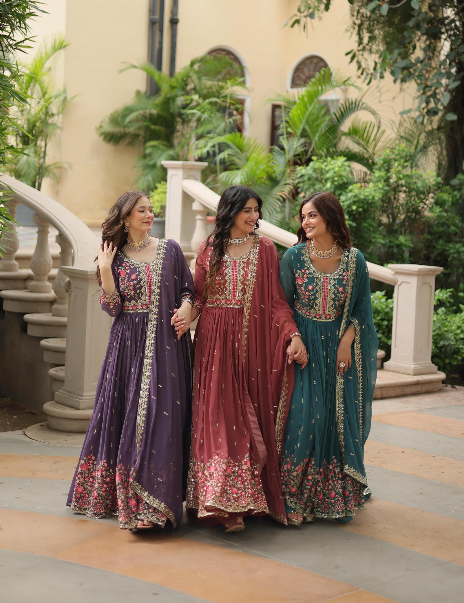 Felocity 9198 catalog anrakali kurties in india wear
