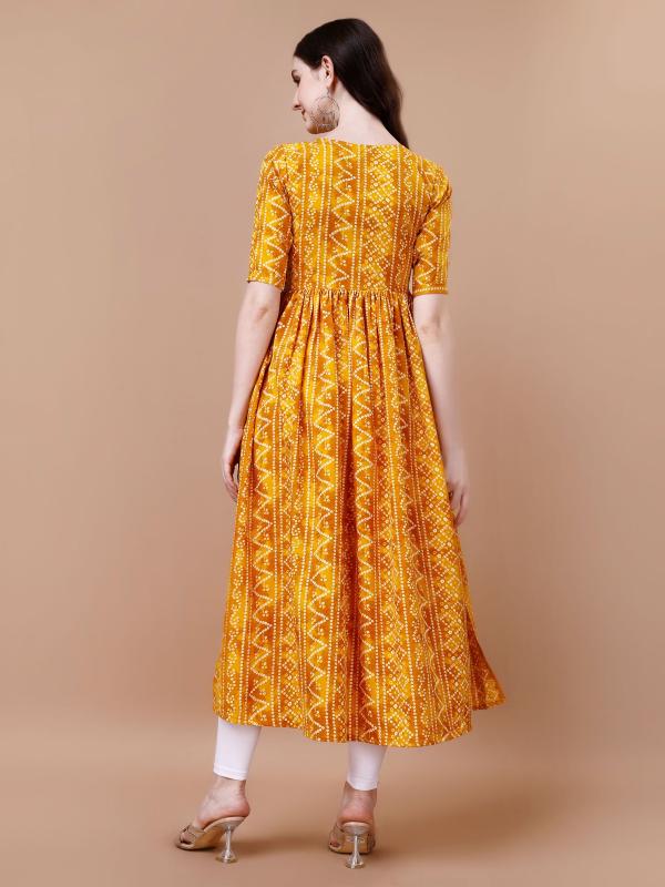Felocity Bandhani Hits Colour catalog kurti company in india 
