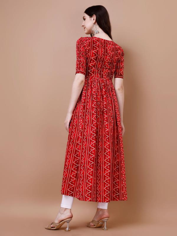Felocity Bandhani Hits Colour catalog kurti company in india 