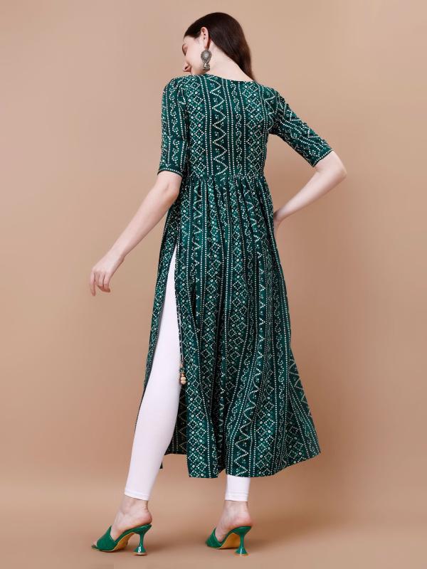 Felocity Bandhani Hits Colour catalog kurti company in india 