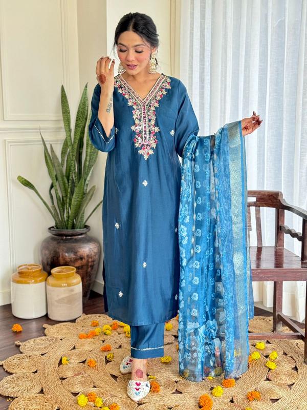 Felocity chanderi vol 1 catalog buy indian kurtis online india