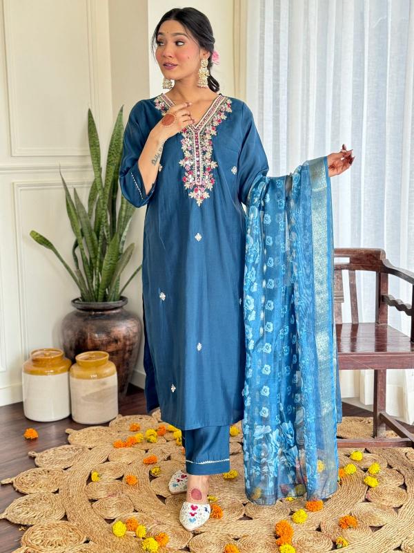 Felocity chanderi vol 1 catalog buy indian kurtis online india