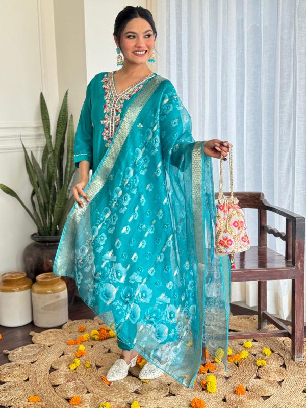 Felocity chanderi vol 1 catalog buy indian kurtis online india