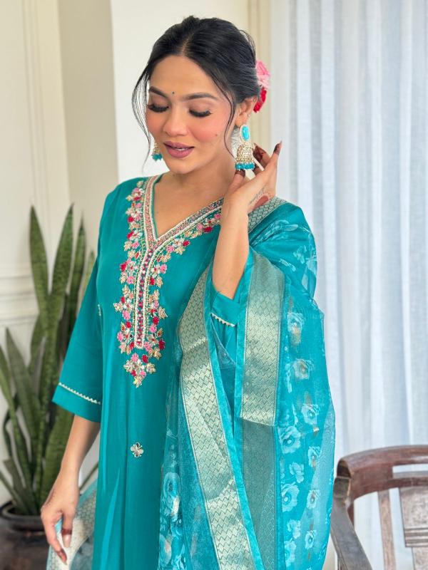 Felocity chanderi vol 1 catalog buy indian kurtis online india