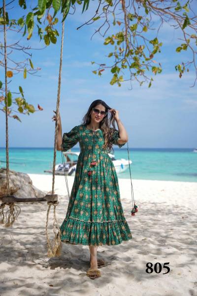 Felocity Clora Vol 8 catalog anarkali kurti india online sale