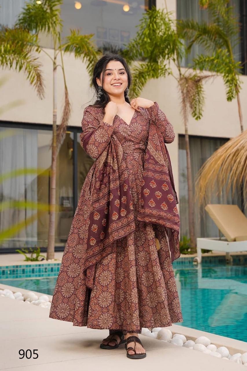 Felocity Clora Vol 9 Catalog buy black long kurti online in india