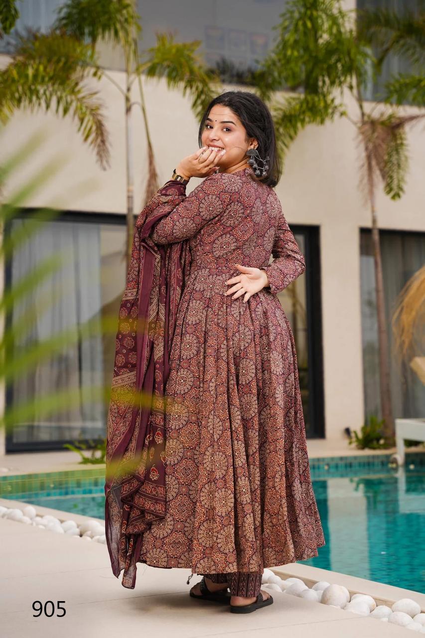 Felocity Clora Vol 9 Catalog buy black long kurti online in india