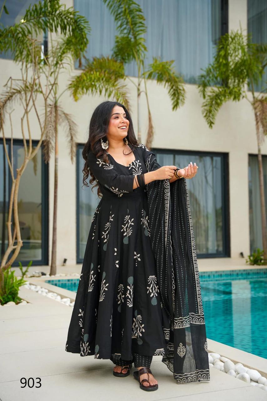 Felocity Clora Vol 9 Catalog buy black long kurti online in india