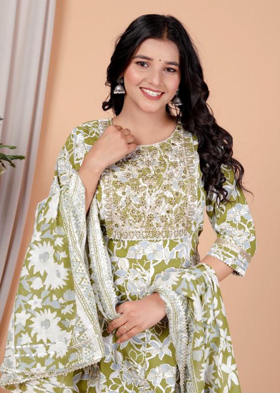 Felocity Cotton Peplam Sharara catalog embroidered cotton kurtis manufacturers india
