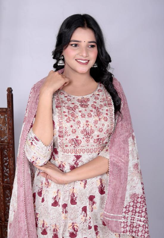 Felocity Cotton Peplam Sharara catalog embroidered cotton kurtis manufacturers india