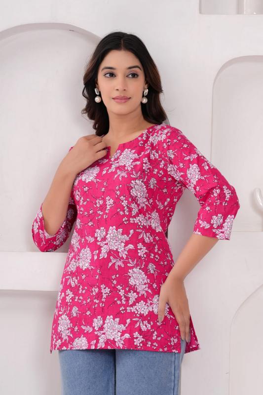Felocity Cotton Printed vol 1 new look kurti in india