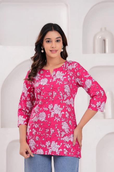 Felocity Cotton Printed vol 1 new look kurti in india