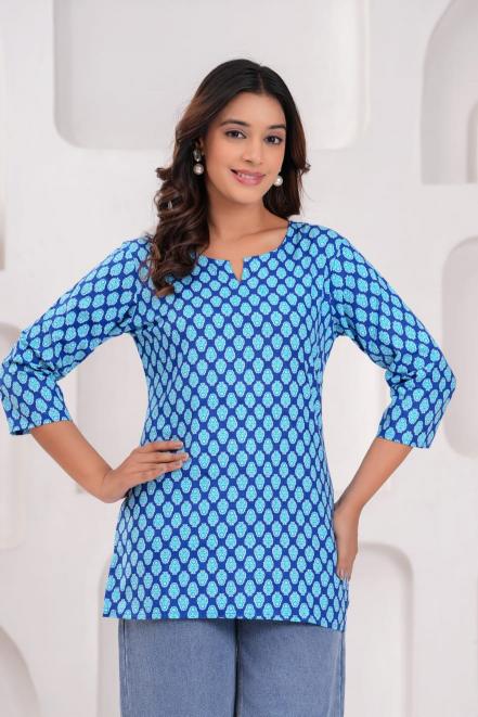Felocity Cotton Printed vol 1 new look kurti in india