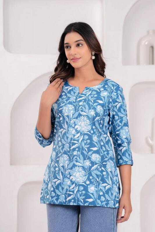 Felocity Cotton Printed vol 1 new look kurti in india