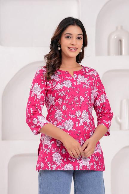 Felocity Cotton Printed vol 1 new look kurti in india