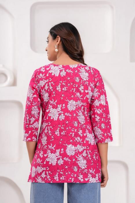 Felocity Cotton Printed vol 1 new look kurti in india