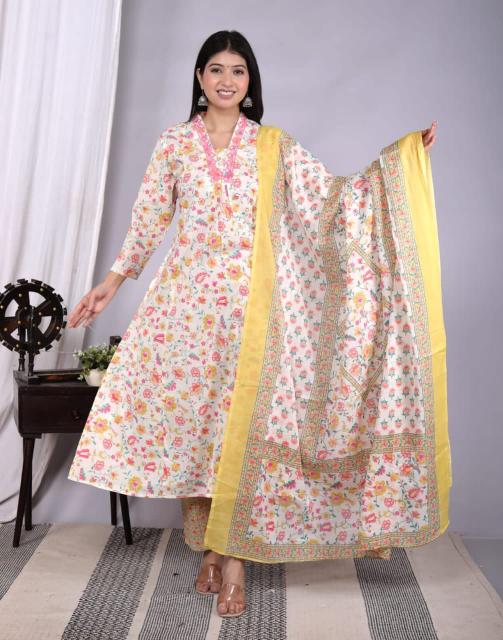 Felocity Jaipur vol 1 Catalog umbrella cotton readymade kurtis online india