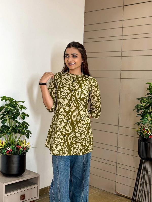 Felocity Pure Premium Cotton With Print catalog indian kurti tops online india