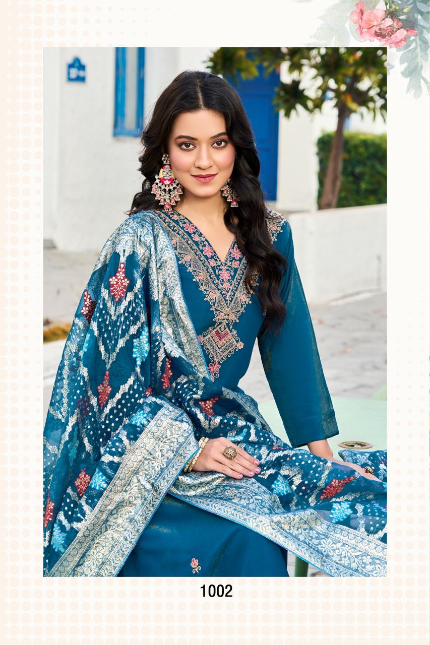 Felocity Pure Roman Simar catalog purple kurtis online india 