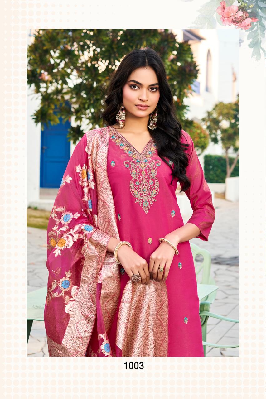 Felocity Pure Roman Simar catalog purple kurtis online india 