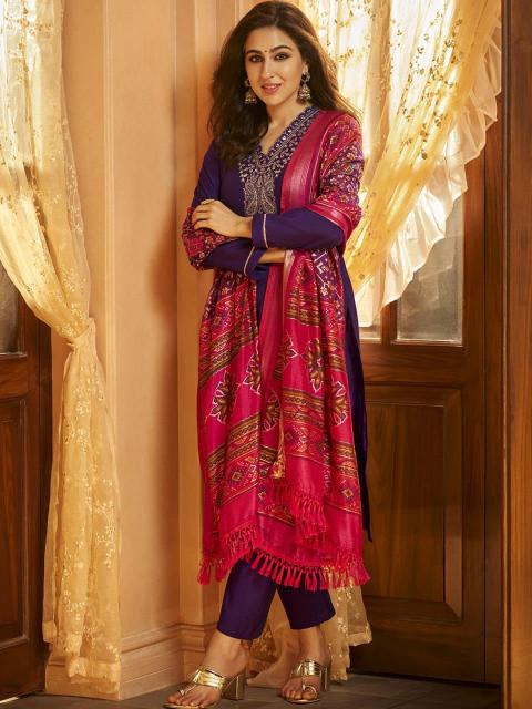 Felocity Sara Catalog cotton embroidered kurti online india