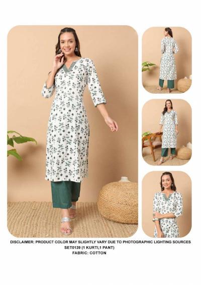 Felocity Set 0139 catalog ladies cotton kurtis manufacturers in india