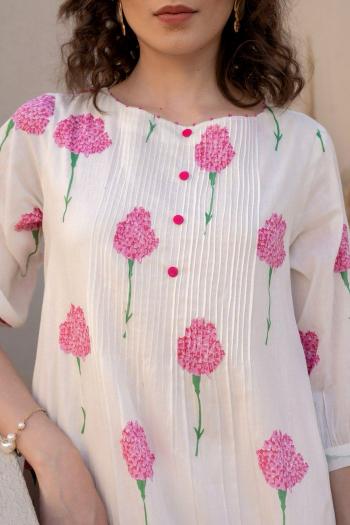 Felocity Tanyaa P 162 Catalog white cotton kurtis online india