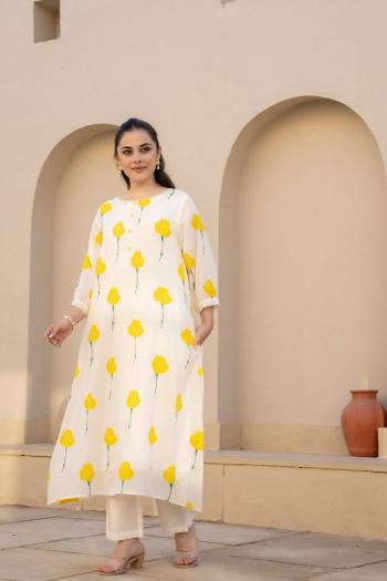 Felocity Tanyaa P 162 Catalog white cotton kurtis online india