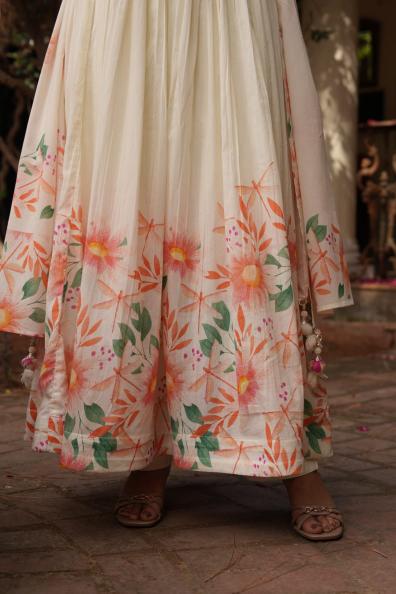Felocity Tanyaa P 201 catalog buy cotton anarkali kurtis online india