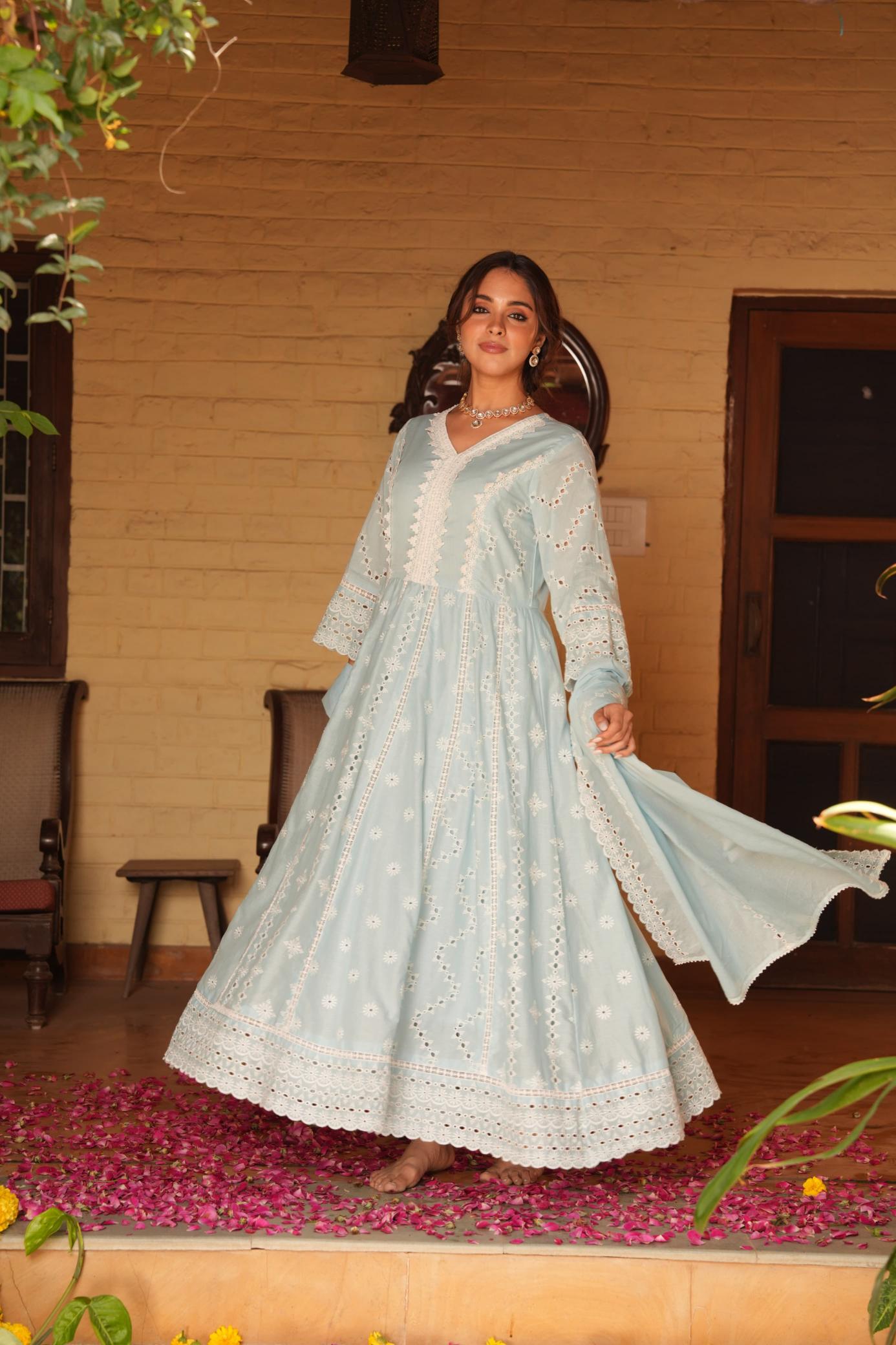 Felocity Tanyaa P 203 catalog lace kurtis online india