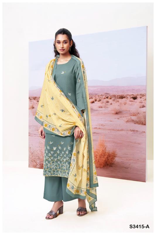 Ganga Abeeha 3415 catalog wholesale salwar kameez