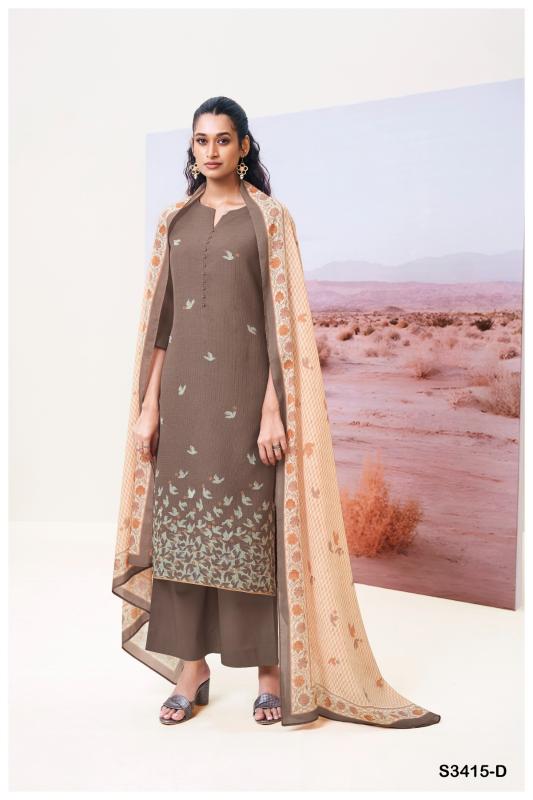 Ganga Abeeha 3415 catalog wholesale salwar kameez
