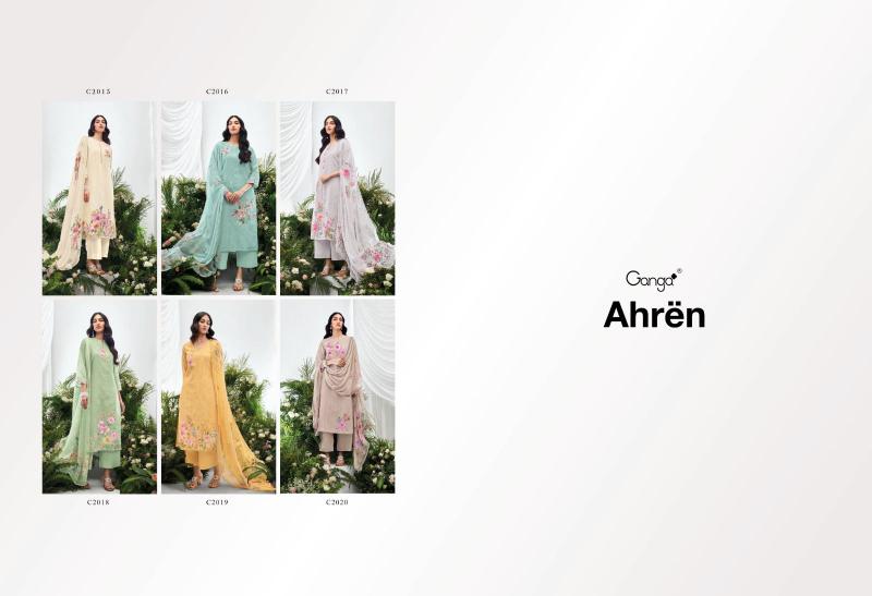 Ganga Ahren catalog party wear salwar kameez wholesale