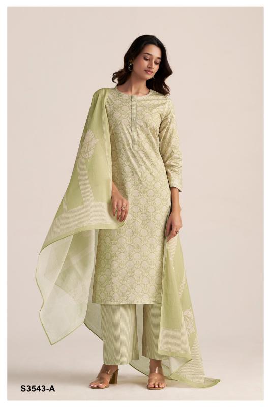 Ganga Alyssa 3543 catalog wholesale market of salwar kameez in surat