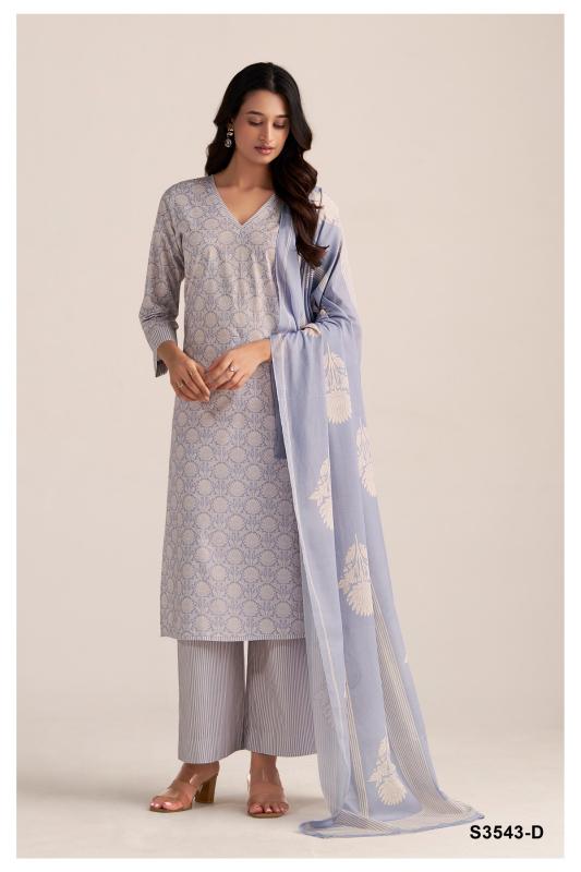 Ganga Alyssa 3543 catalog wholesale market of salwar kameez in surat