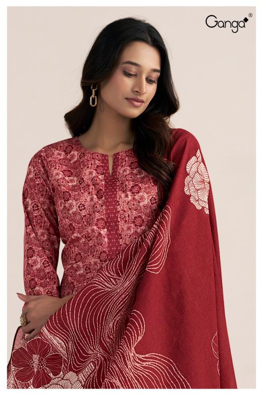 Ganga Arlette 3537 Catalog wholesale pakistani designer salwar kameez