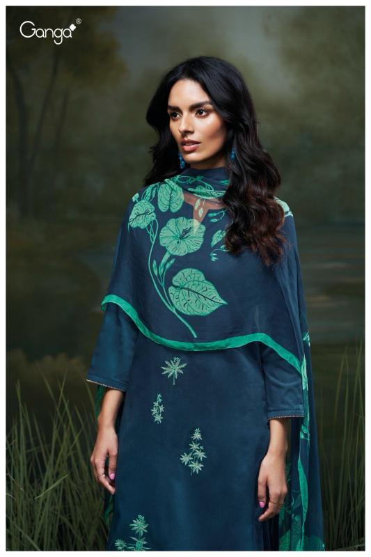 Ganga Asriel 3391 catalog cotton salwar kameez wholesaler