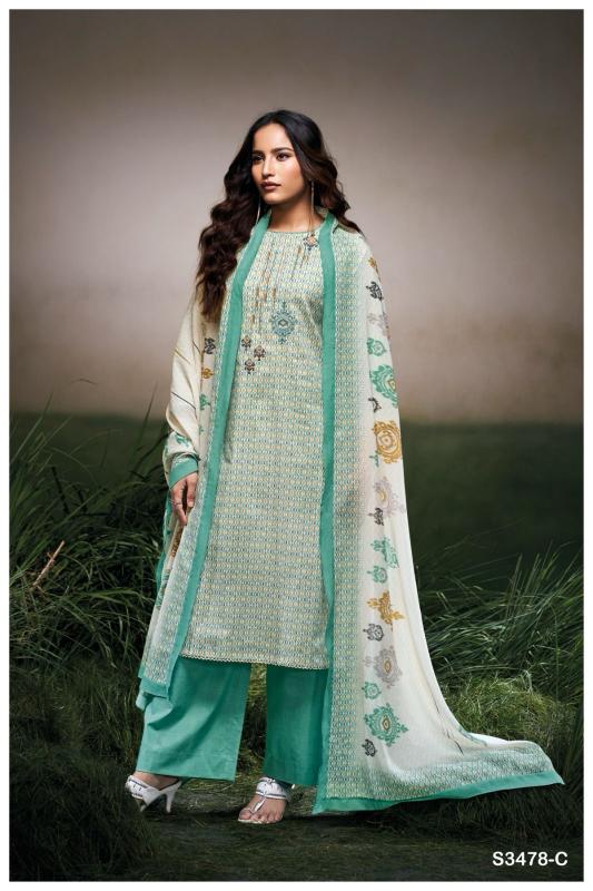 Ganga Azaria 3478 catalog wholesale salwar kameez in usa