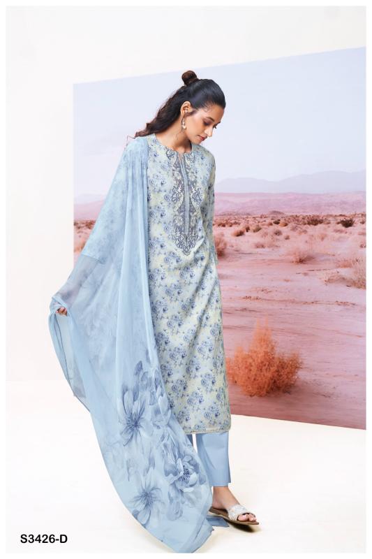 Ganga Brea 3426 catalog salwar kameez wholesaler forms