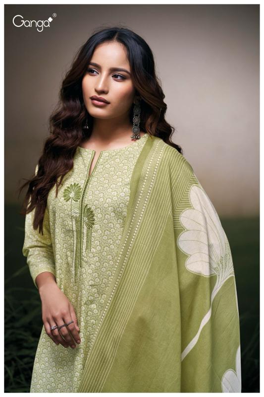 Ganga Carissa 3495 catalog salwar kameez wholesale in kolkata