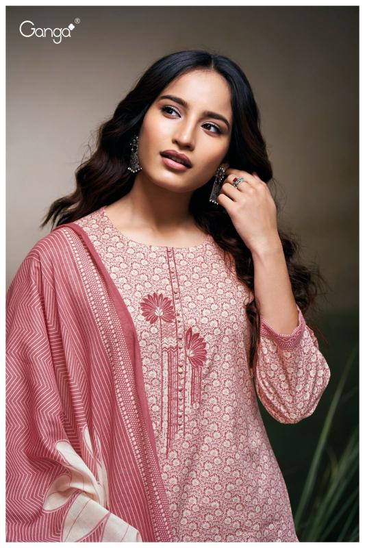 Ganga Carissa 3495 catalog salwar kameez wholesale in kolkata